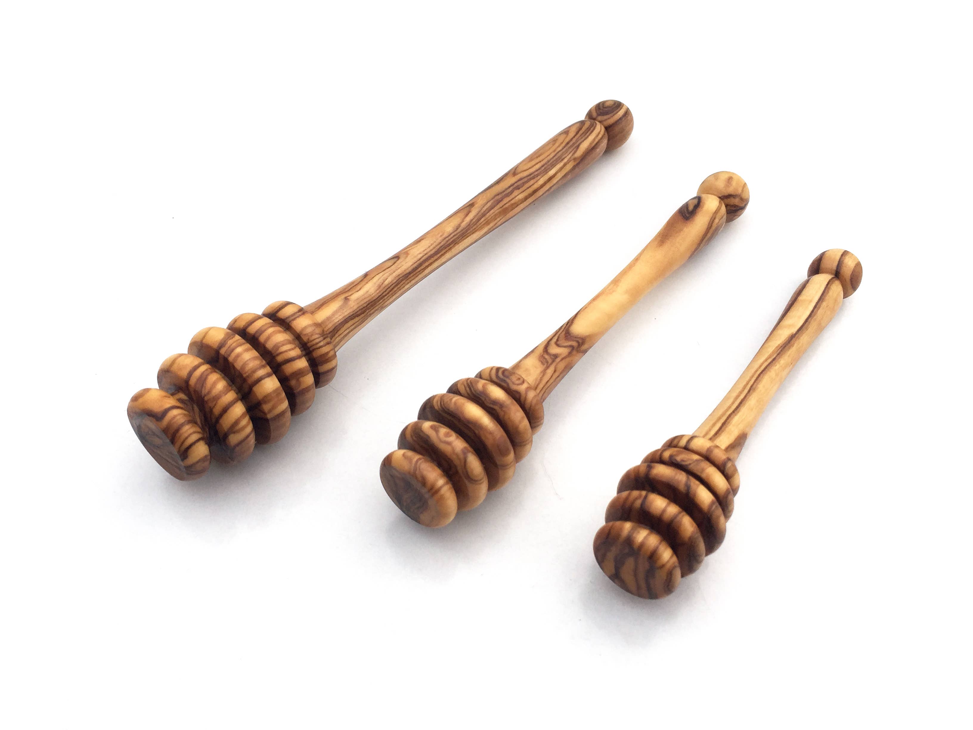 Honiglöffel 15cm -  handgemacht aus Olivenholz